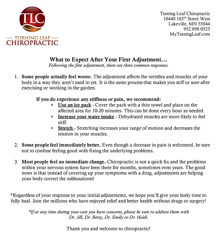 Chiropractic Lakeville MN What to Expect Chiropractic Lakeville MN What to Expect